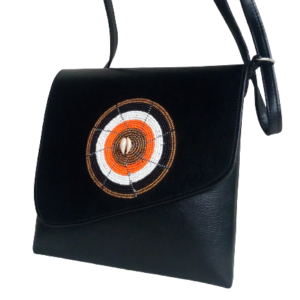 black-orange-bead