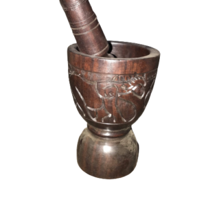 hardwood mortar and pestle